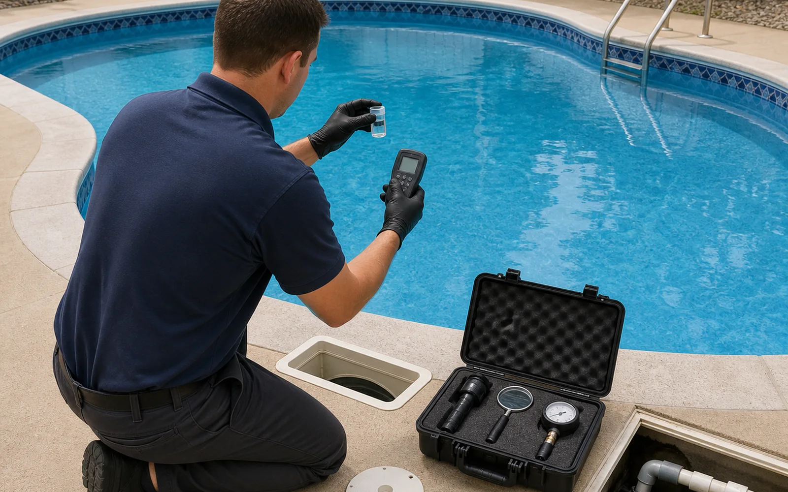 Naples Pool Pros completed service work